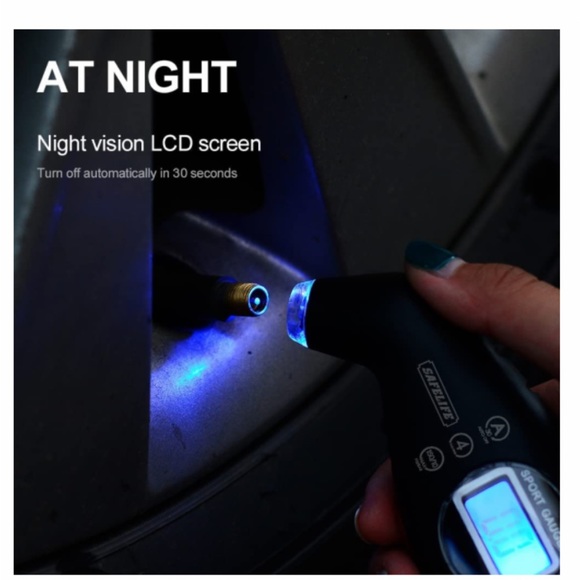 SAFELIFE Digital Tire Pressure Gauge - Picture 2 of 9